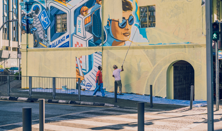 Morning SF Culture Tour: Murals, Cafés & Local History
