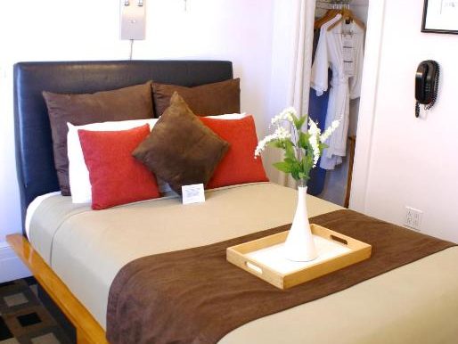 Inside the Rooms at The Mosser Hotel SF